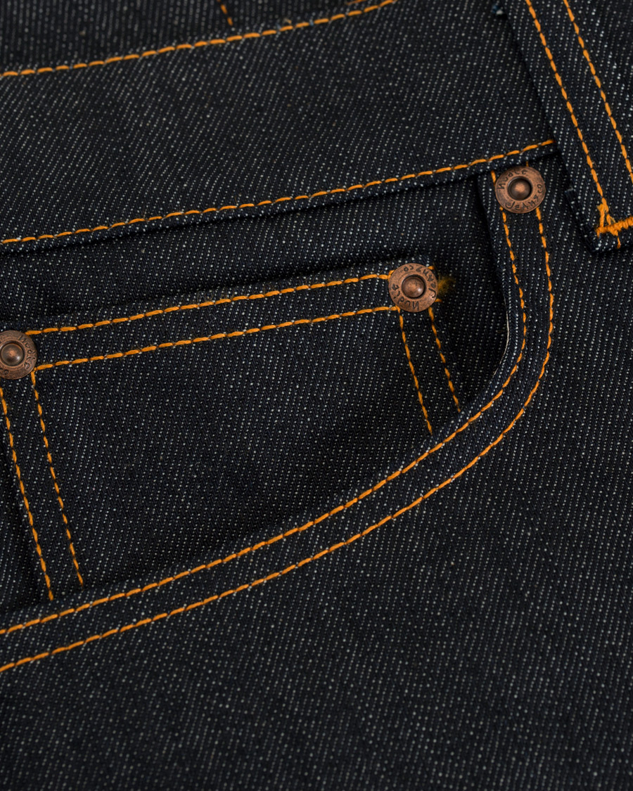 Homme | Jeans | Nudie Jeans | Grim Tim Organic Slim Fit Jeans Dry Open Navy