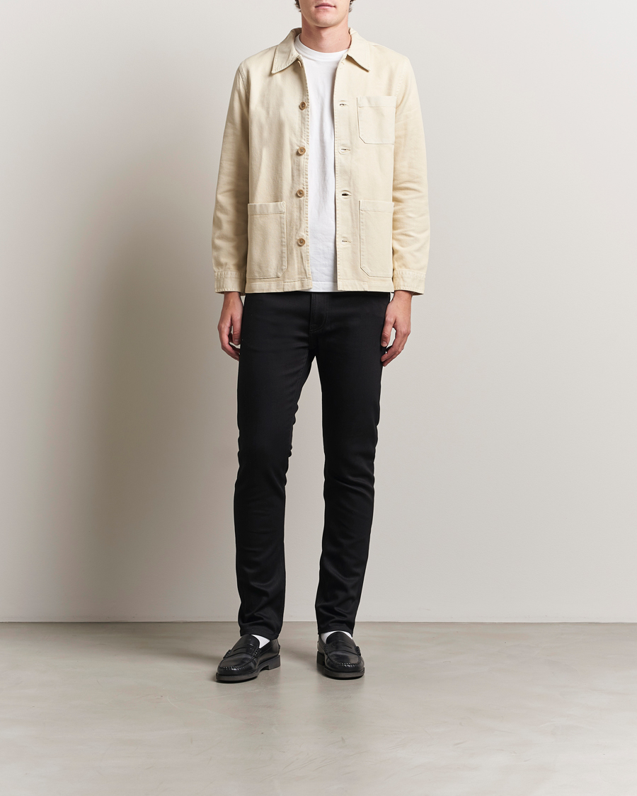 Heren | Jeans | Nudie Jeans | Lean Dean Jeans Dry Ever Black