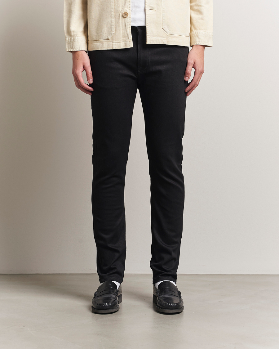 Heren | Jeans | Nudie Jeans | Lean Dean Jeans Dry Ever Black