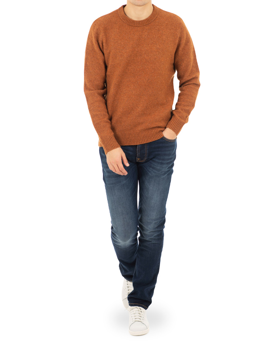 Homme | Jeans | Nudie Jeans | Dude Dan Organic Slim Fit Jeans Dark Deep Worn