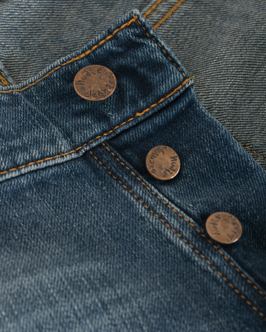 Homme | Jeans | Nudie Jeans | Tilted Tor Organic Slim Fit Jeans True Cold Blue