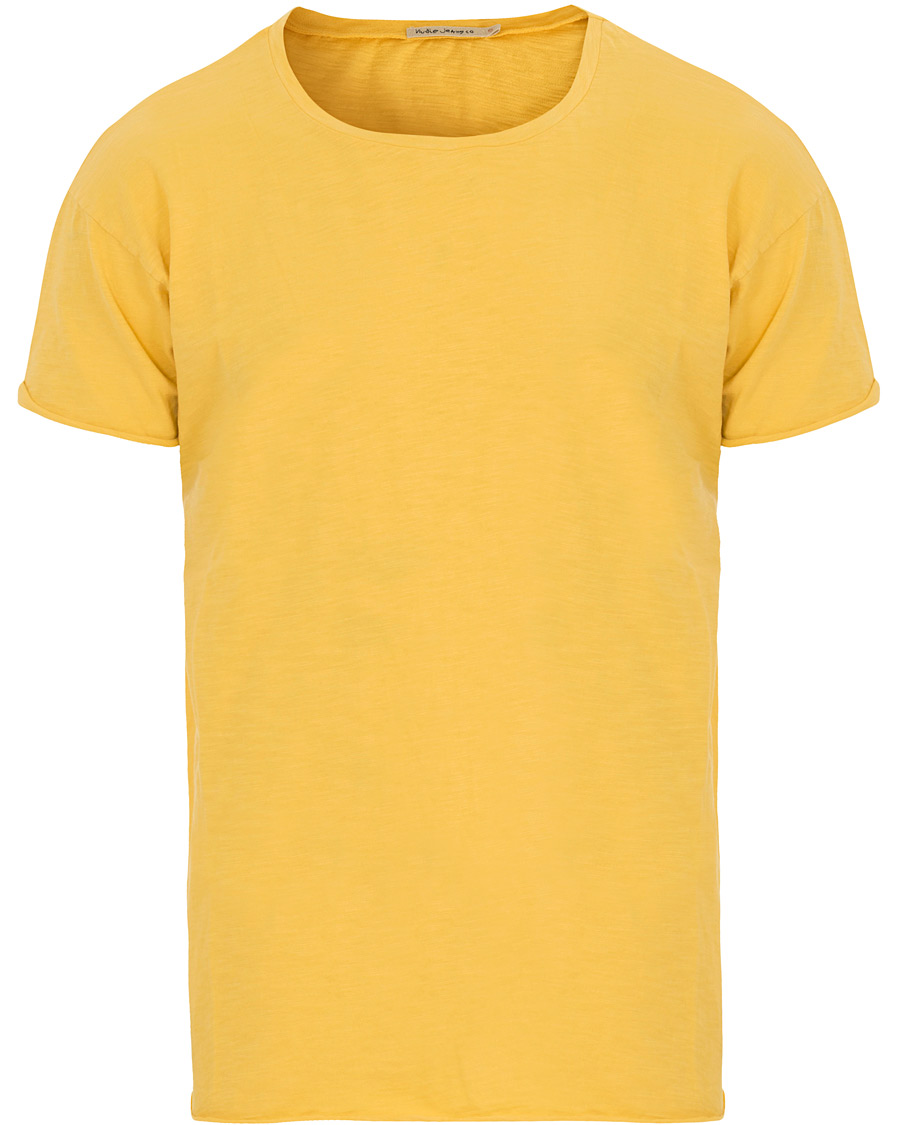 Homme | T-shirts | Nudie Jeans | Roger Slub Tee Sun Yellow