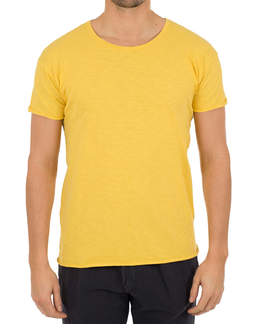 Homme | T-shirts | Nudie Jeans | Roger Slub Tee Sun Yellow