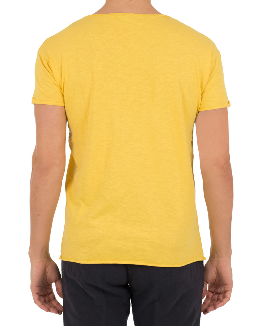 Homme | T-shirts | Nudie Jeans | Roger Slub Tee Sun Yellow
