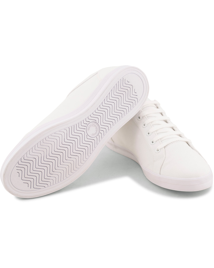 Homme | Fred Perry Baseline Canvas Sneaker White | Fred Perry | Baseline Canvas Sneaker White