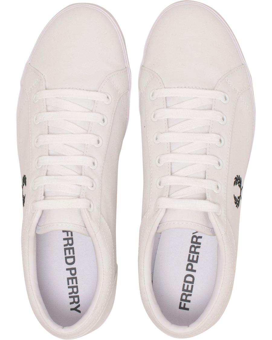 Homme | Fred Perry Baseline Canvas Sneaker White | Fred Perry | Baseline Canvas Sneaker White
