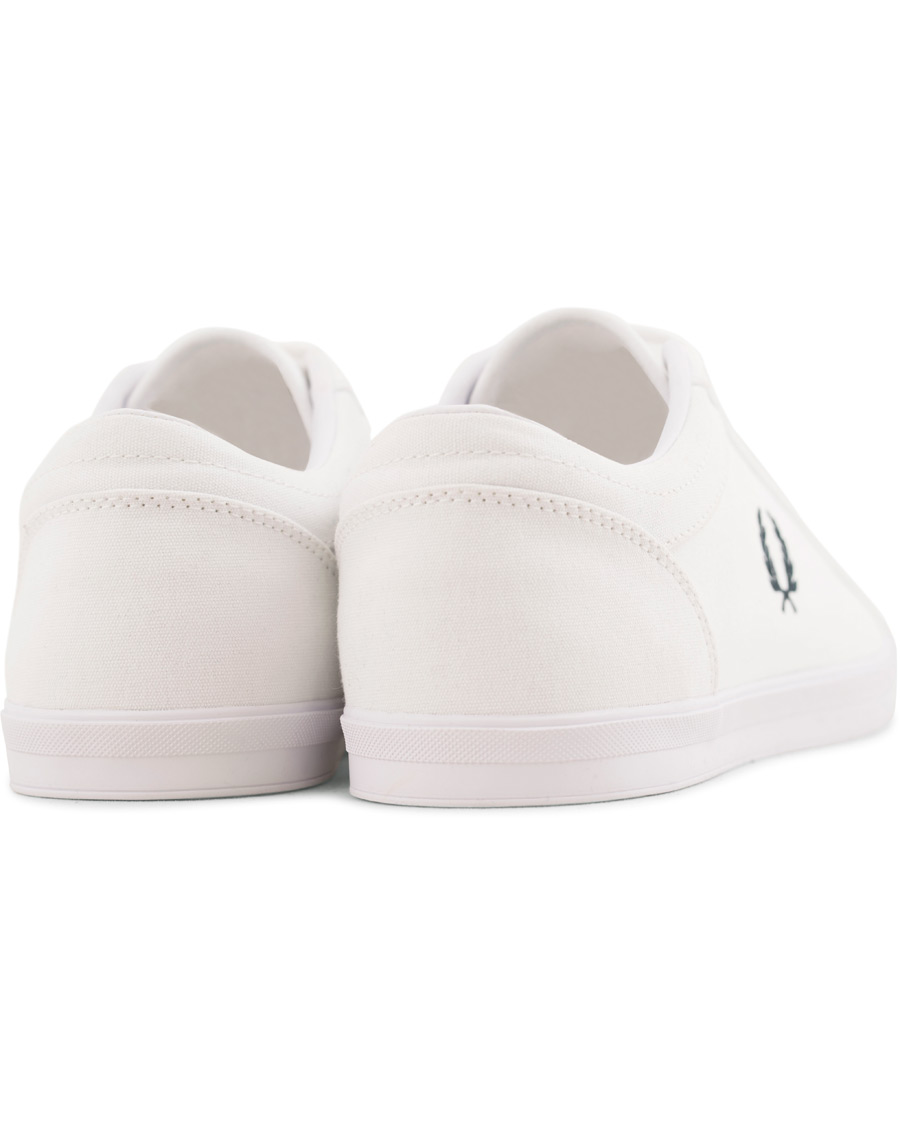 Homme | Fred Perry Baseline Canvas Sneaker White | Fred Perry | Baseline Canvas Sneaker White