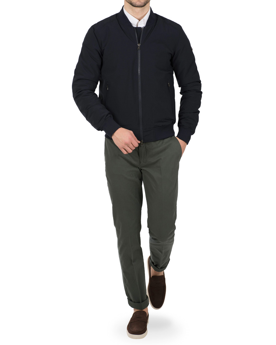 Homme | Manteaux Et Vestes | Hackett | Bomber Jacket Navy