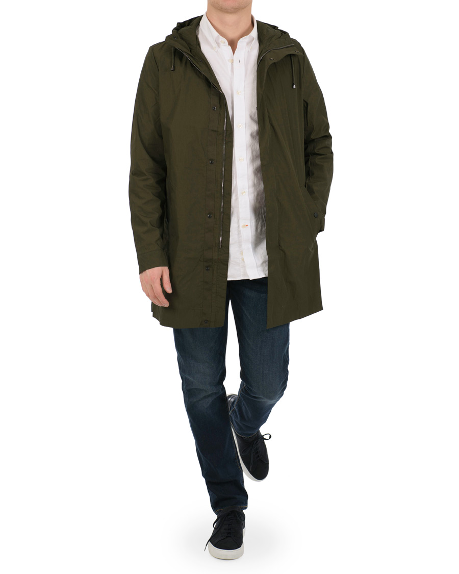 Heren | Jassen | Tommy Hilfiger | Light Weight Cotton Parka Four Leaf Clover