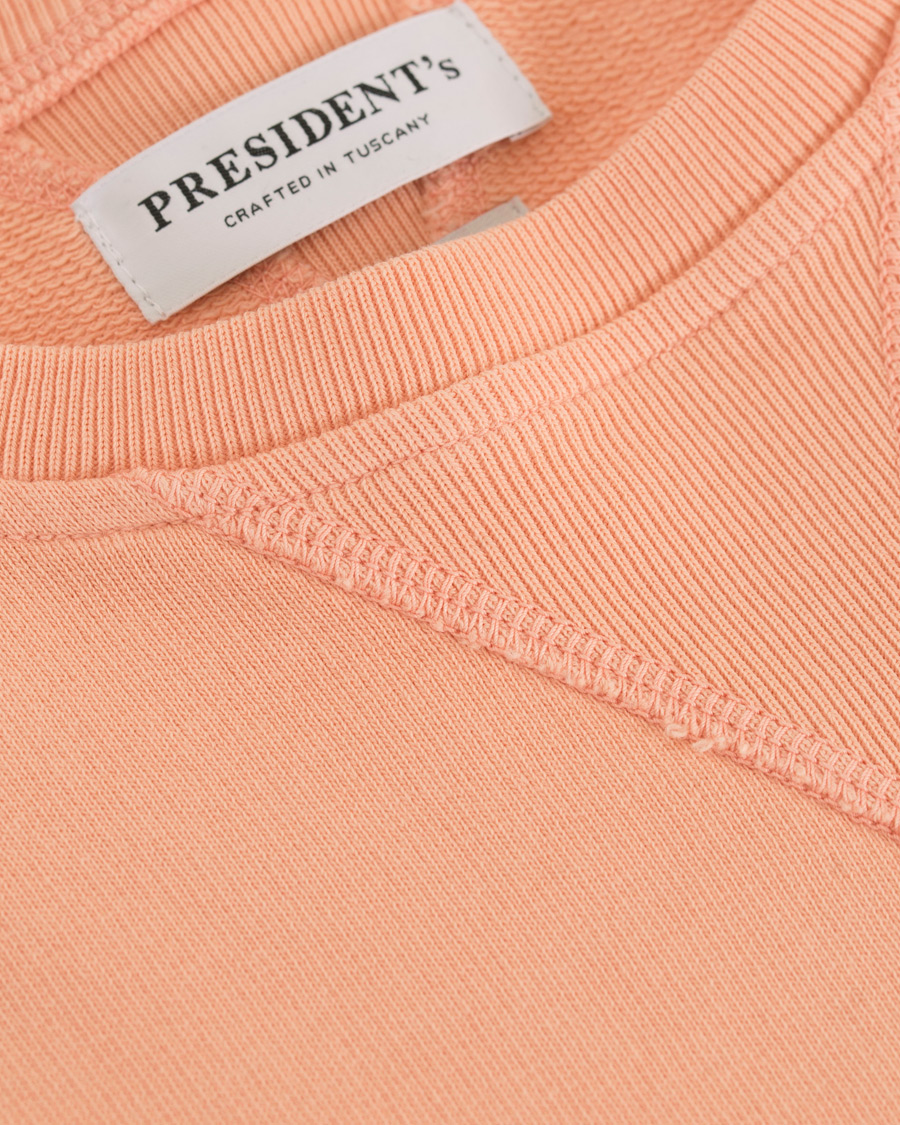 Homme | Pulls Et Tricots | President's | Pima Sweatshirt Salmon