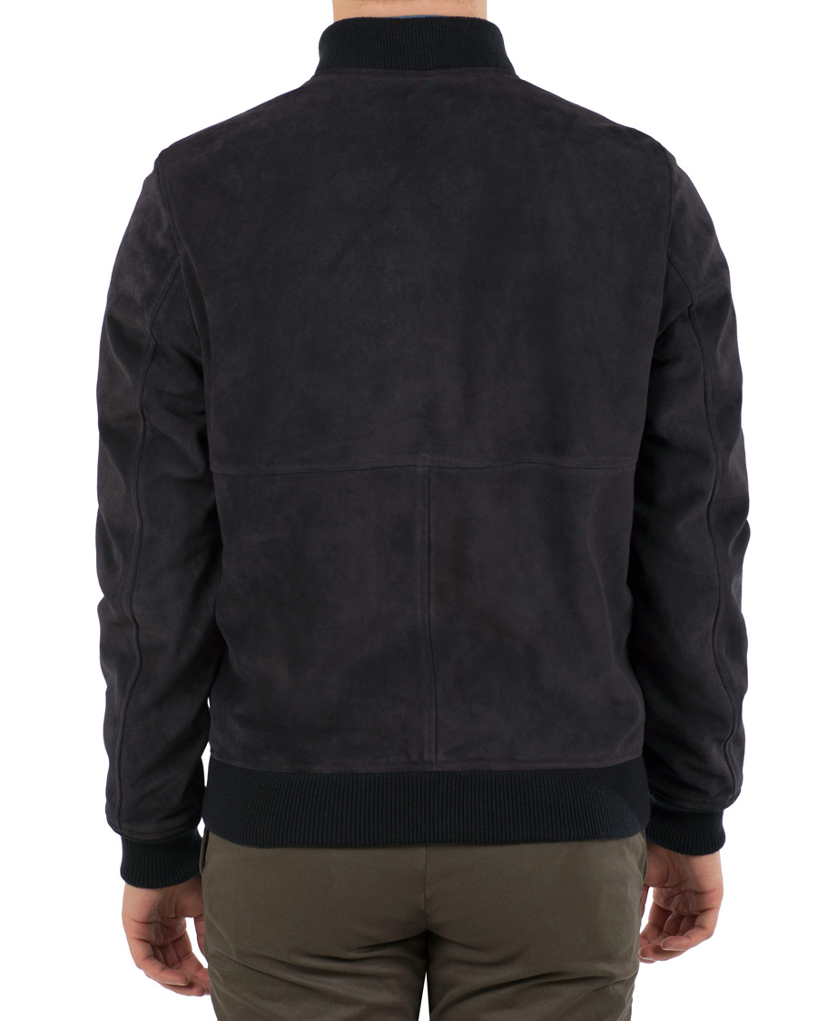 Heren | Jassen | A.P.C. | The Ferris Suede Jacket Navy