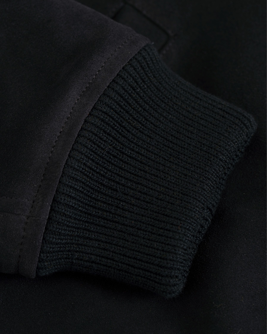 Heren | Jassen | A.P.C. | The Ferris Suede Jacket Navy