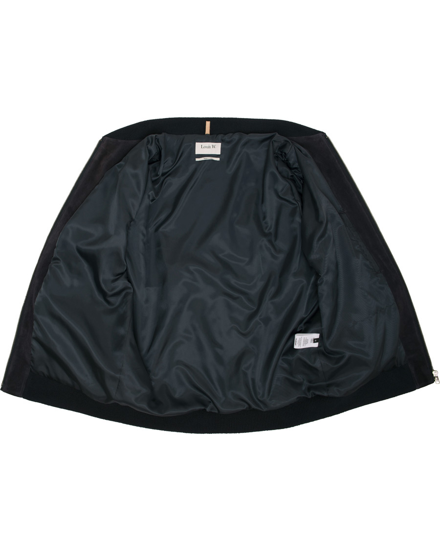Heren | Jassen | A.P.C. | The Ferris Suede Jacket Navy