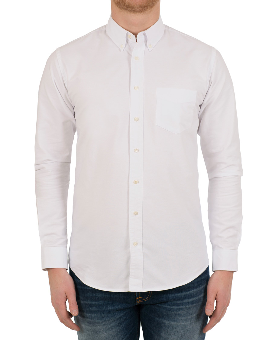 Heren | Overhemden | Schnayderman?s | Schnayderman's Oxford One Shirt White