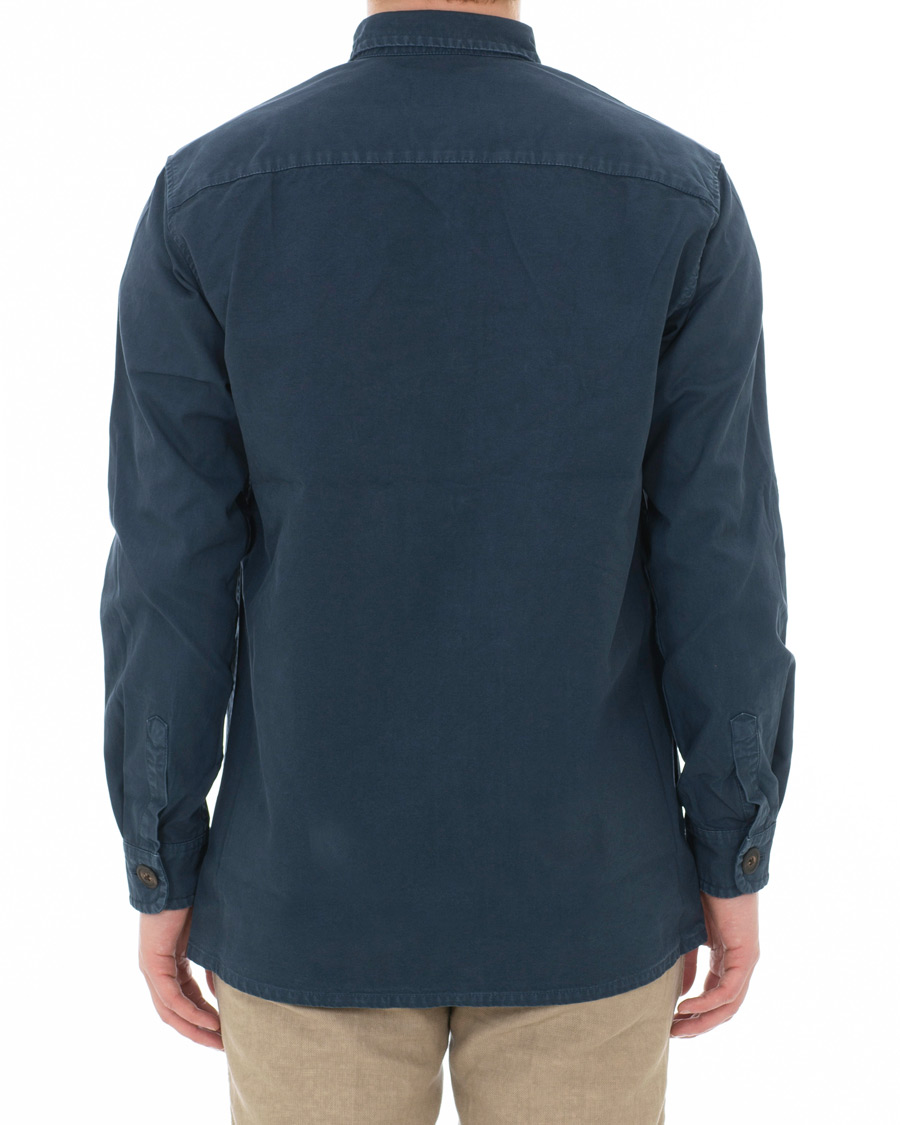 Homme | Manteaux Et Vestes | Schnayderman?s | Schnayderman's Overshirt Dyed One Dark Blue