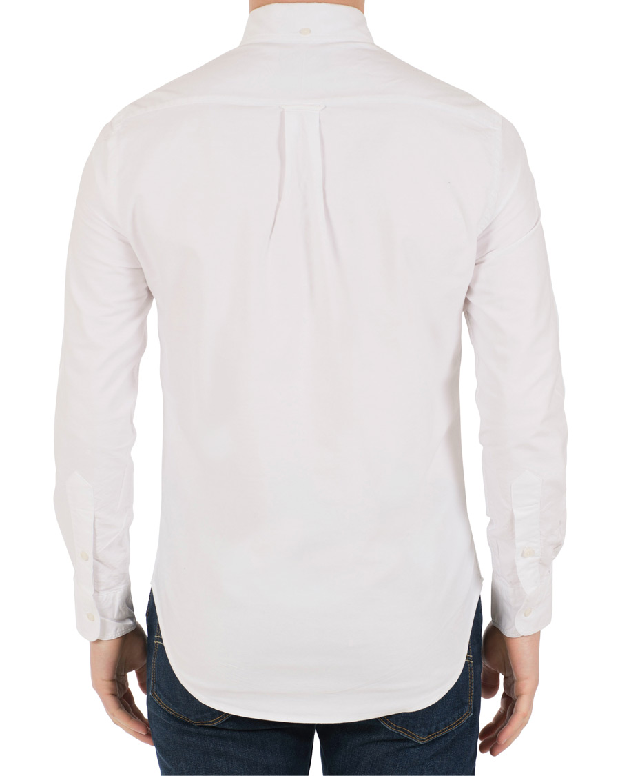 Heren | Overhemden | Gitman Vintage | Oxford Button Down Shirt White