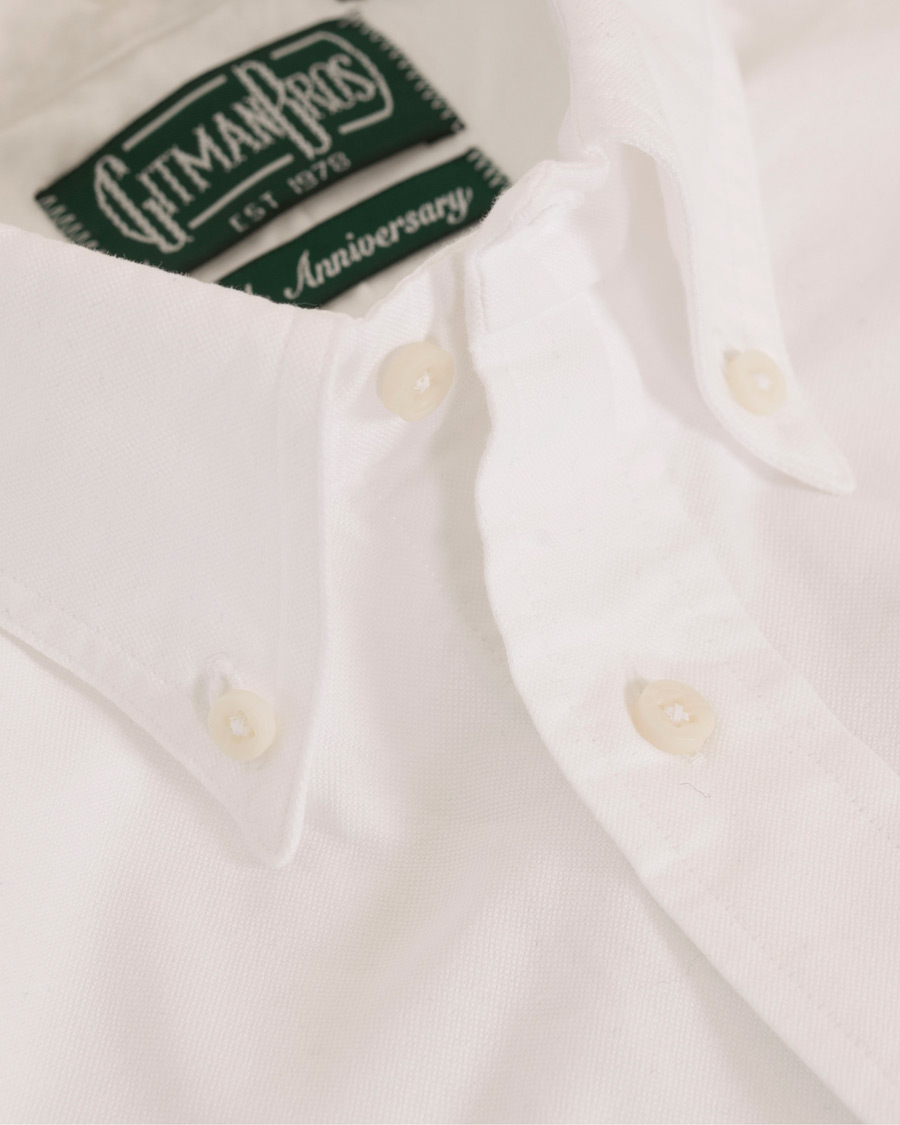 Heren | Overhemden | Gitman Vintage | Oxford Button Down Shirt White