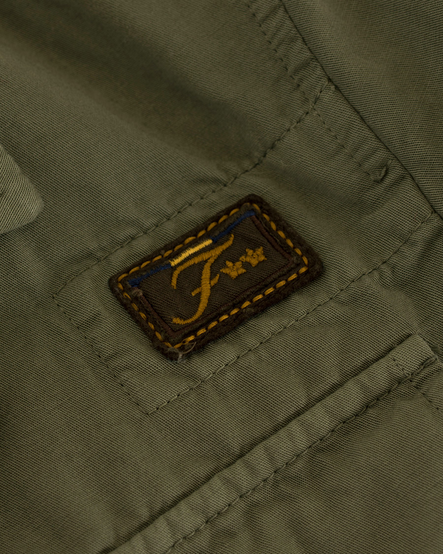 Homme | Manteaux Et Vestes | Fay | Escape Cotton Field Jacket Military Green