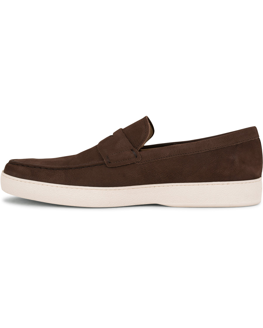 Homme | Tod's Mocassino Gomma Loafer Dark Brown Nubuck | Tod's | Mocassino Gomma Loafer Dark Brown Nubuck