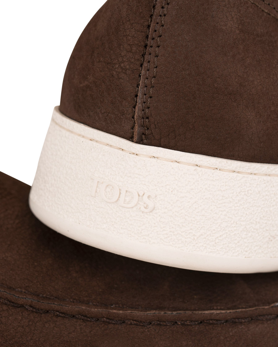 Homme | Tod's Mocassino Gomma Loafer Dark Brown Nubuck | Tod's | Mocassino Gomma Loafer Dark Brown Nubuck