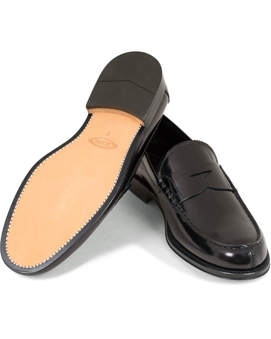 Homme | Tod's Mocassino Formale Loafer Black Shiny Calf | Tod's | Mocassino Formale Loafer Black Shiny Calf