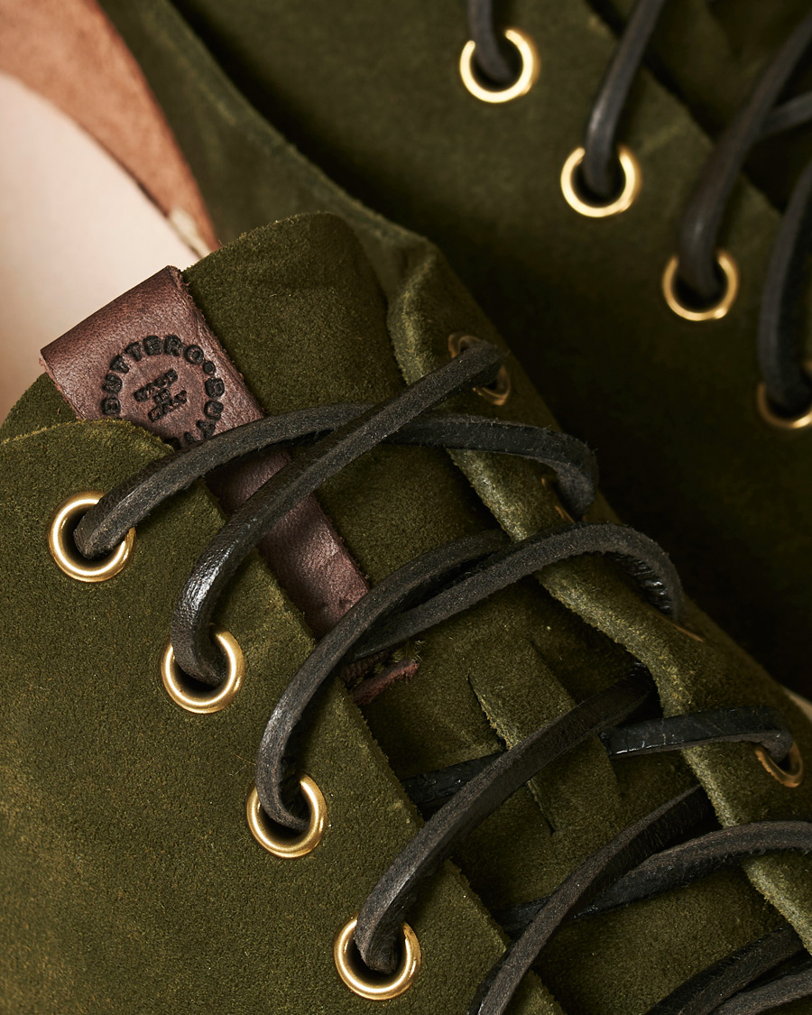 Homme | Buttero Suede Sneaker Green | Buttero | Suede Sneaker Green