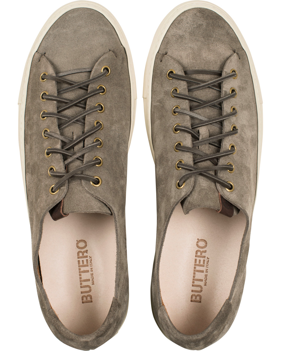 Homme | Buttero Suede Sneaker Taupe | Buttero | Suede Sneaker Taupe