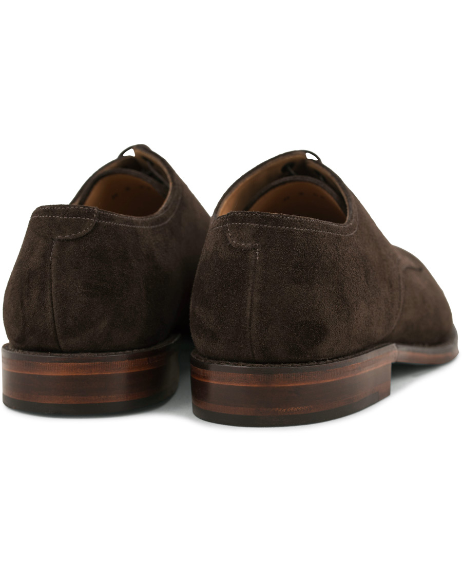 Heren | Loake 1880 Ealing Derby Split Toe Dark Brown Suede | Loake 1880 | Ealing Derby Split Toe Dark Brown Suede