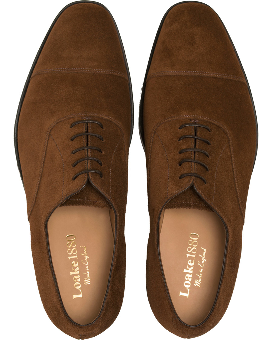 Heren | Loake 1880 MTO Aldwych Dainite Oxford Polo Suede | Loake 1880 | MTO Aldwych Dainite Oxford Polo Suede