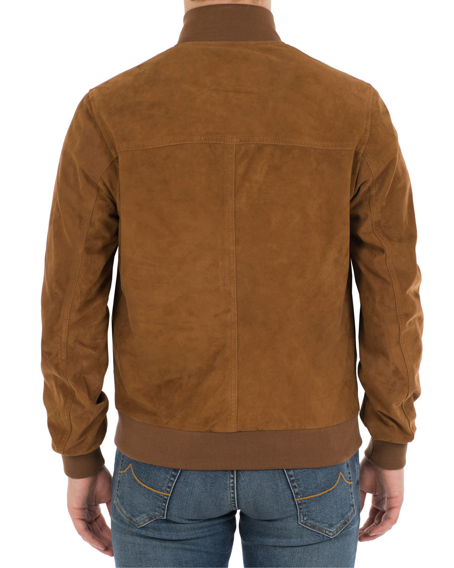 Homme | Manteaux Et Vestes | Valstar | Valstarino Suede Jacket Light Brown