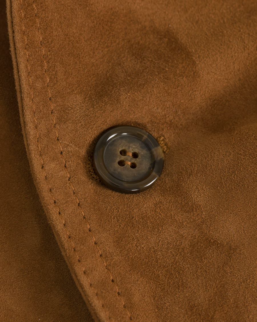 Homme | Manteaux Et Vestes | Valstar | Valstarino Suede Jacket Light Brown