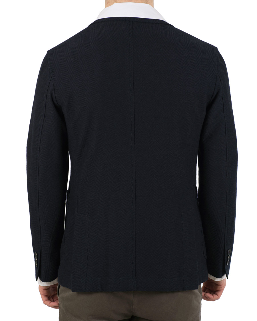 Homme | Blazers | The Gigi | Ziggy Double Breasted Cardigan Navy