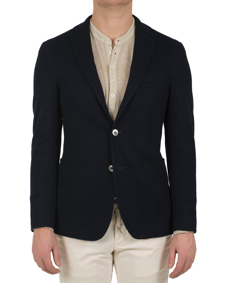 Homme | Blazers | The Gigi | Degas2 Stretch Blazer/Cardigan Navy