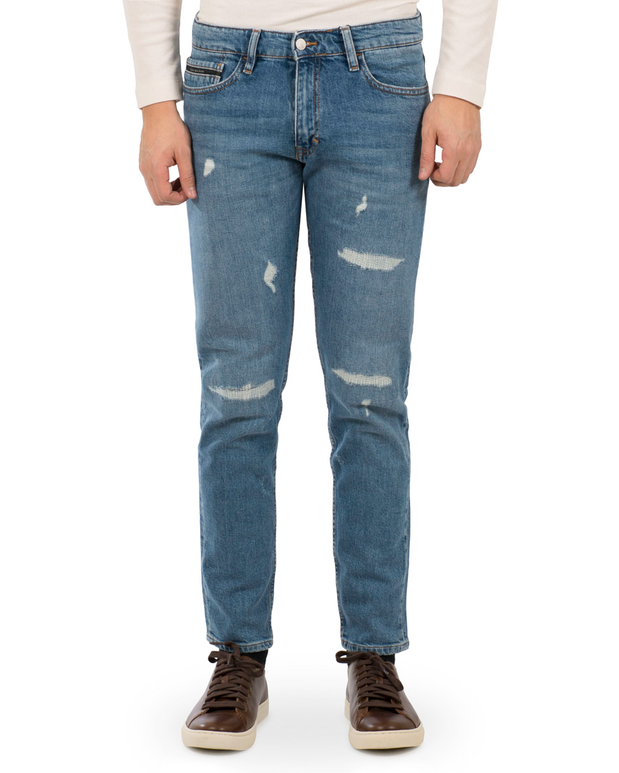 Homme | Jeans | Calvin Klein Jeans | Skinny Stretch Jeans Manchester Blue