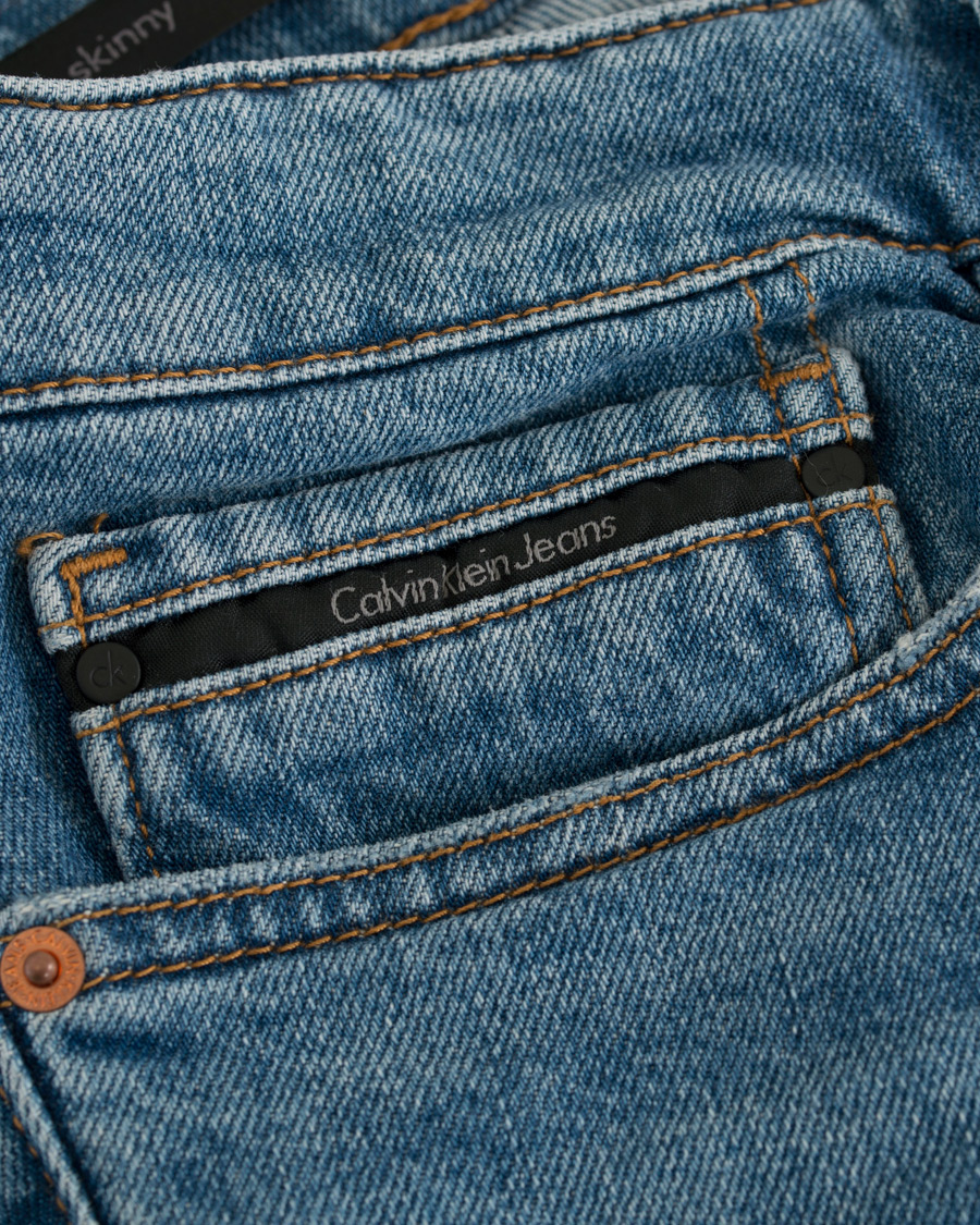 Homme | Jeans | Calvin Klein Jeans | Skinny Stretch Jeans Manchester Blue