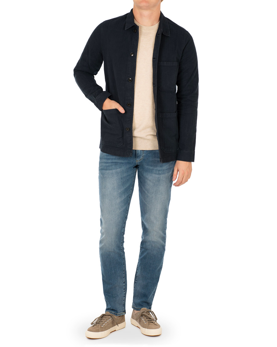 Heren | Jeans | Tommy Jeans | Slim Scanton Jeans Mid Blue