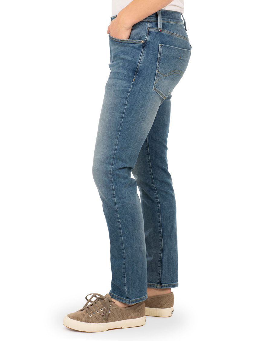 Heren | Jeans | Tommy Jeans | Slim Scanton Jeans Mid Blue