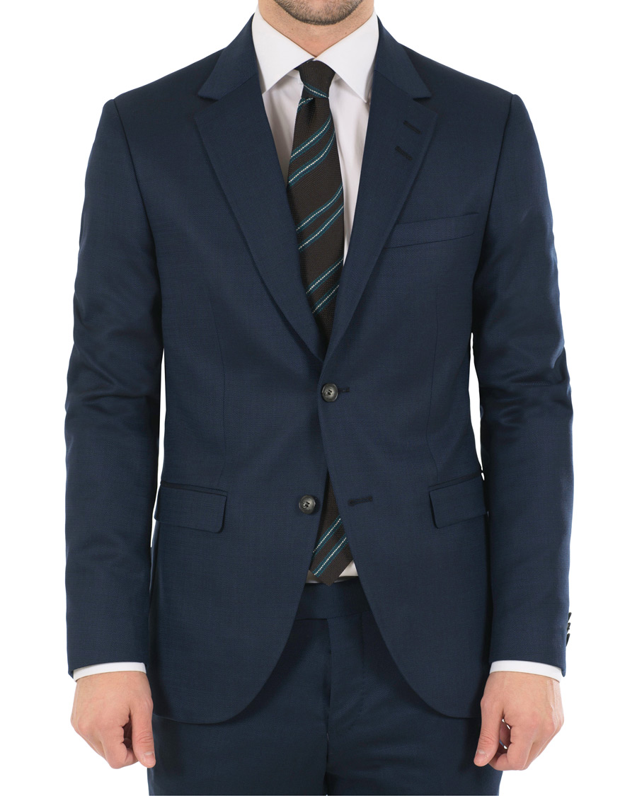 Homme | Blazers | Tiger of Sweden | Lamonte 3 Wool Blazer Blue