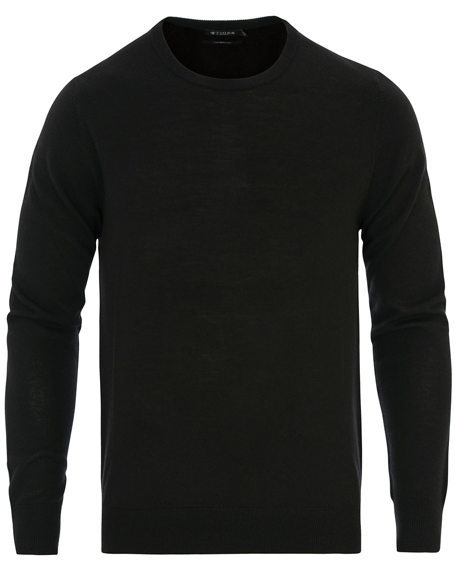 Homme | Pulls Et Tricots | Tiger of Sweden | Matias Crew Neck Pullover Black