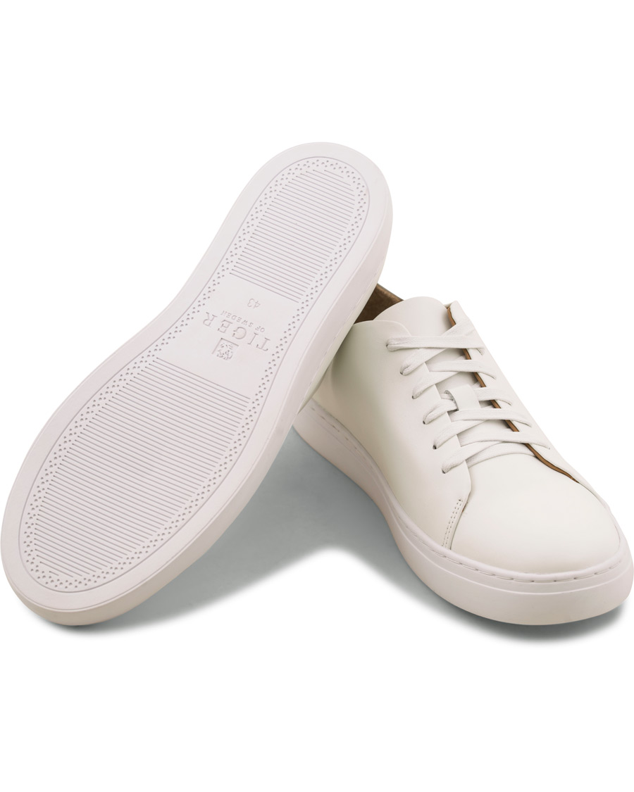 Homme | Tiger of Sweden Brukare Leather Sneaker White | Tiger of Sweden | Brukare Leather Sneaker White