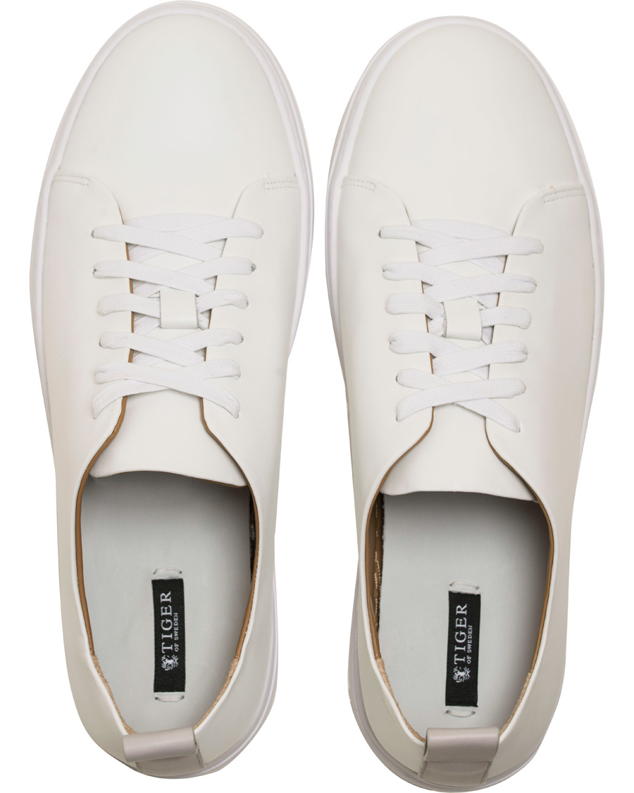 Homme | Tiger of Sweden Brukare Leather Sneaker White | Tiger of Sweden | Brukare Leather Sneaker White