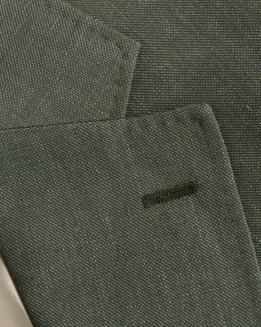 Heren | Blazers | Morris Heritage | Frank Oxford Linen/Cotton Blazer Green