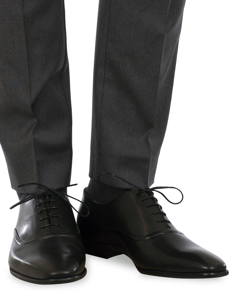 Heren | PS Paul Smith Starling Rubber Sole Oxford Black Burnished Calf | PS Paul Smith | Starling Rubber Sole Oxford Black Burnished Calf