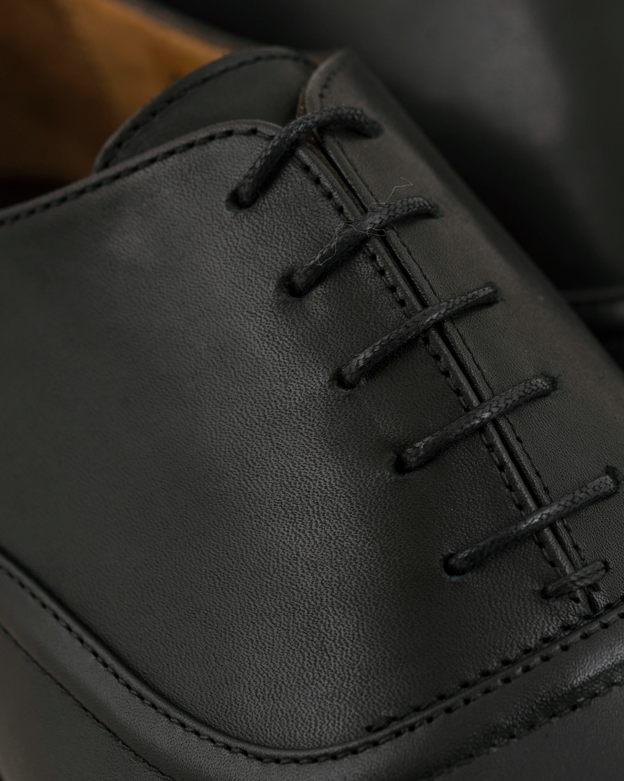 Heren | PS Paul Smith Starling Rubber Sole Oxford Black Burnished Calf | PS Paul Smith | Starling Rubber Sole Oxford Black Burnished Calf