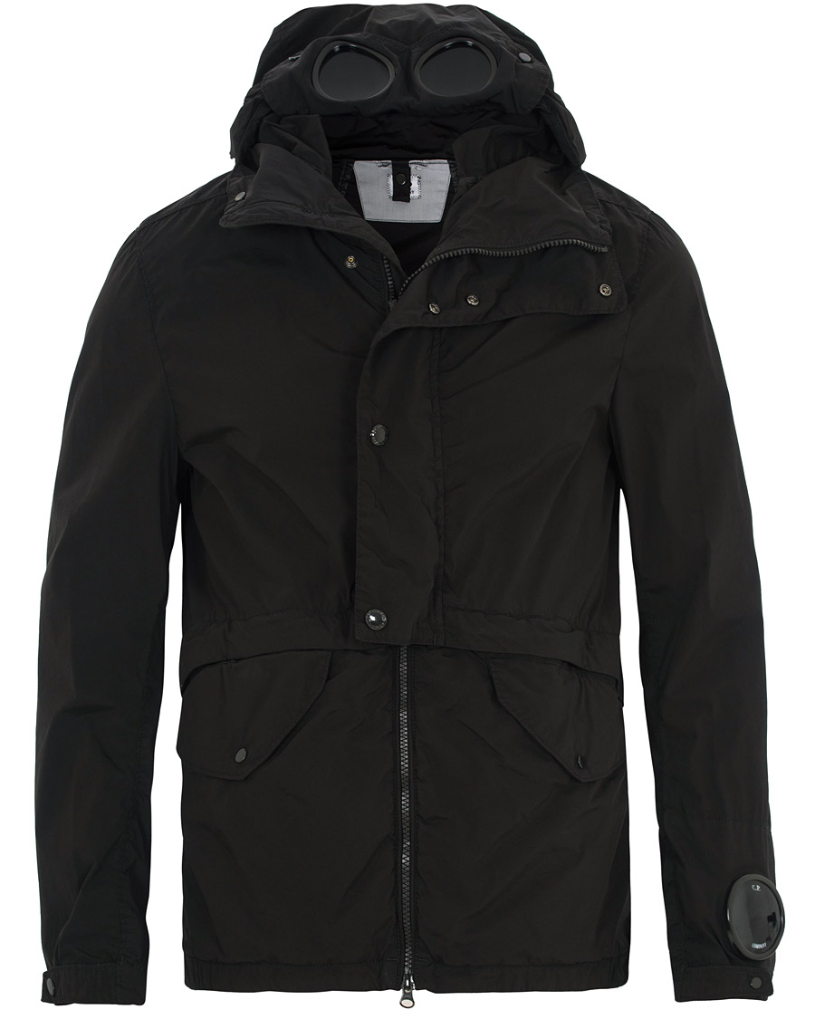 Homme | Manteaux Et Vestes | C.P. Company | Goggle Hooded Jacket Black