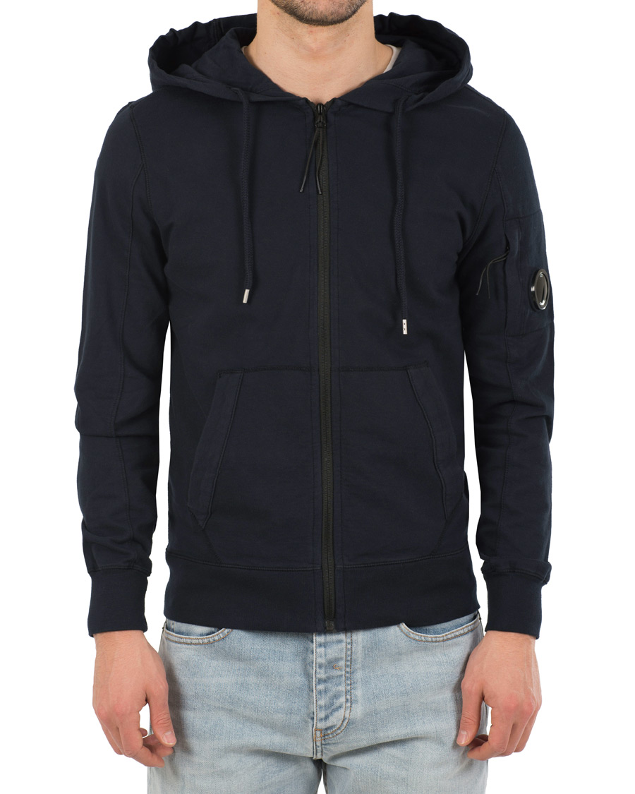 Heren | Truien | C.P. Company | Full-Zip Hoodie Navy