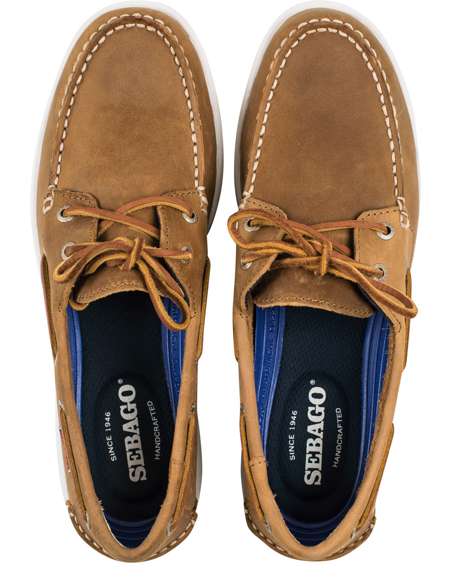 Homme | Sebago Litesides Boat Shoe Brown Leather | Sebago | Litesides Boat Shoe Brown Leather