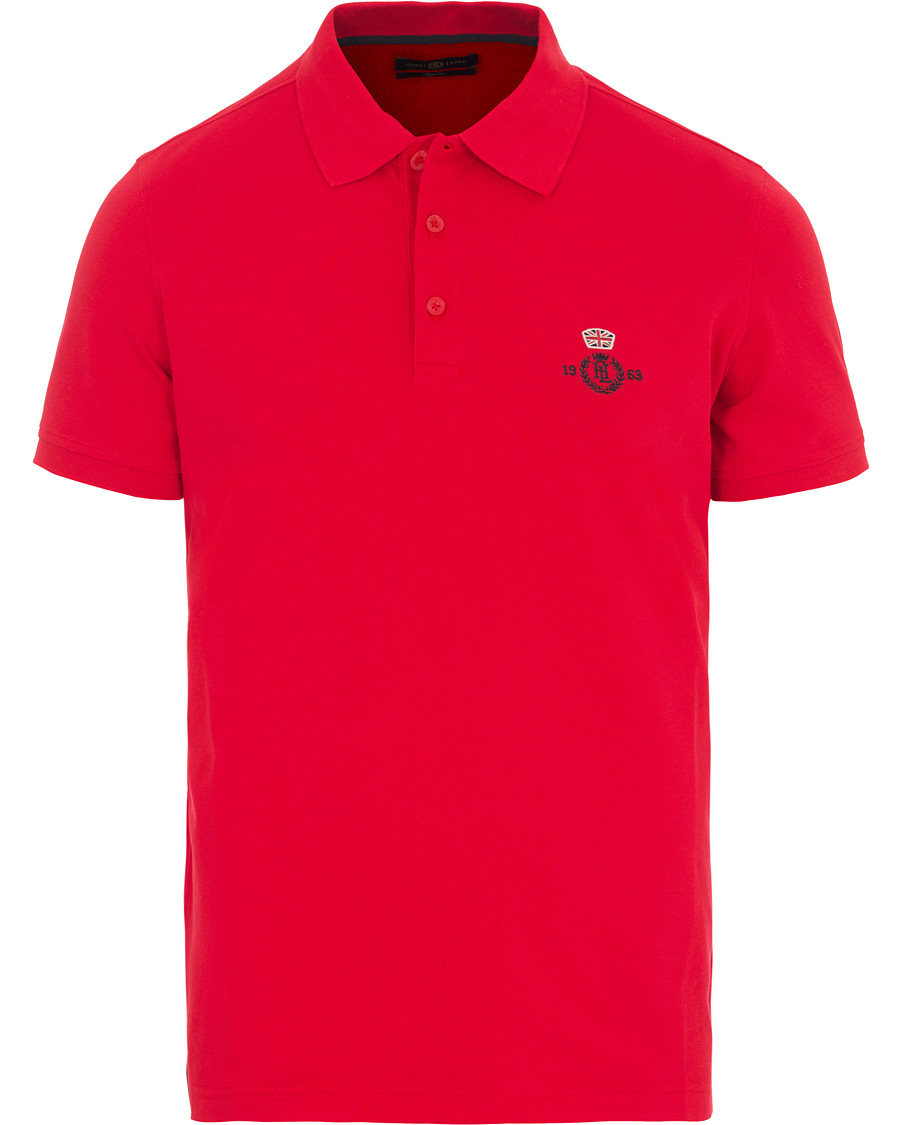 Homme | Polos | Henri-Lloyd | Henri Lloyd Benton Regular Polo Candy Red