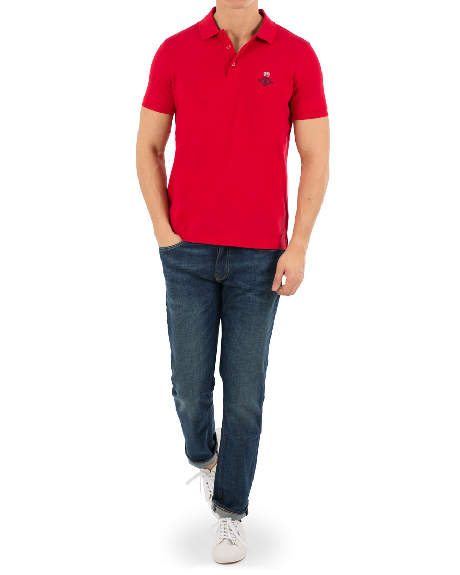 Homme | Polos | Henri-Lloyd | Henri Lloyd Benton Regular Polo Candy Red