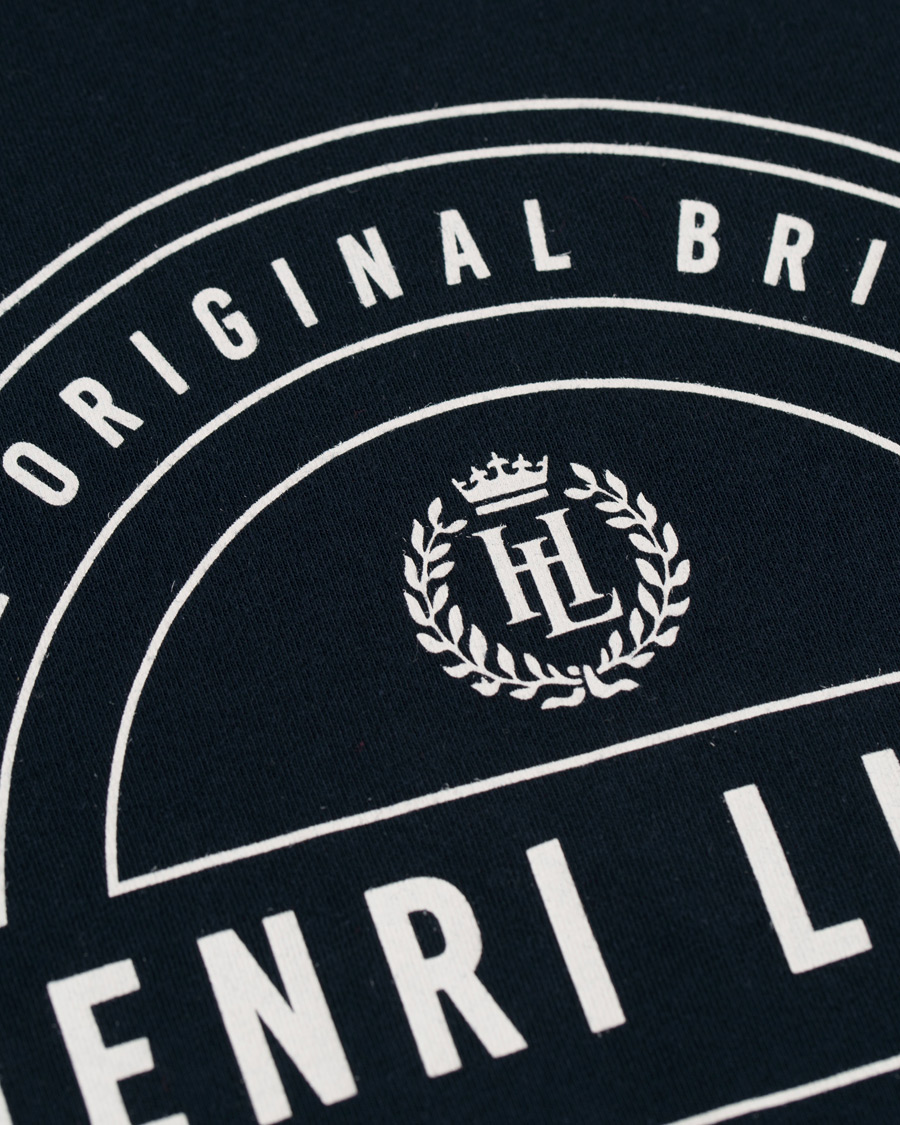 Homme | T-shirts | Henri-Lloyd | Henri Lloyd Hurst Printed Tee Navy